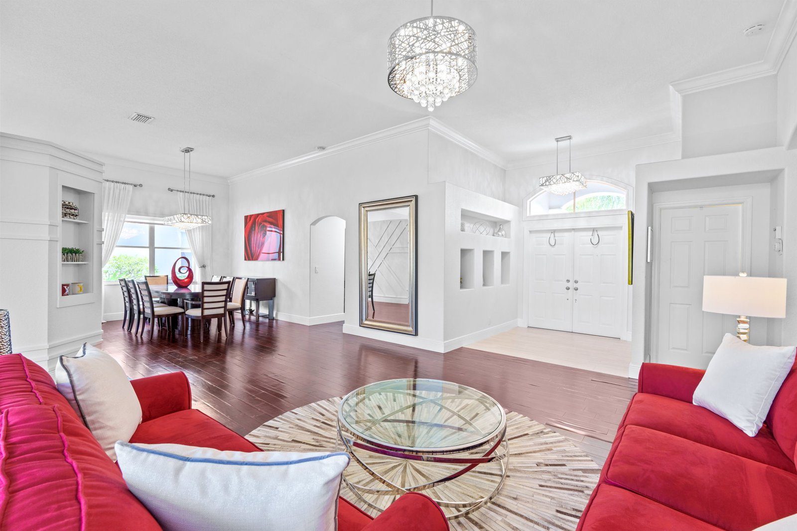 Living and dining room